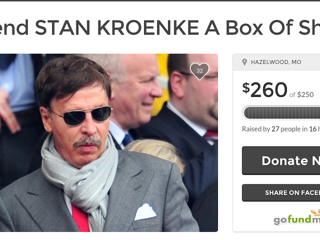 Two Dozen People Just Donated Money to Send Stan Kroenke a Box of Shit