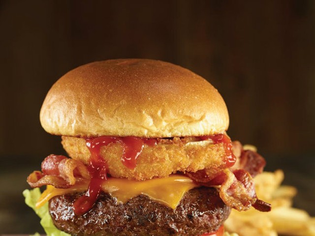 After performing a song on the Hard Rock stage, diners will be rewarded with the Legacy burger and fries.