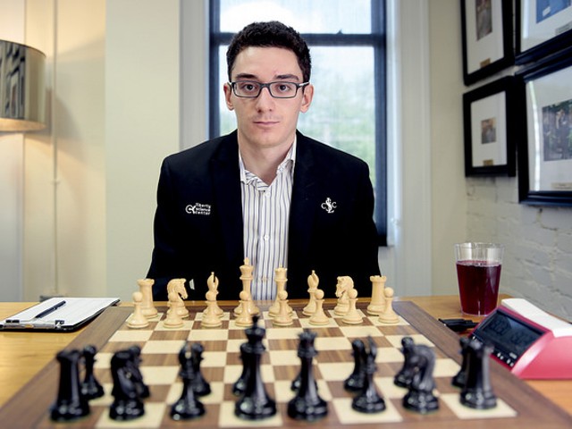 The newest U.S. Chess Champion, Fabiano Caruana.