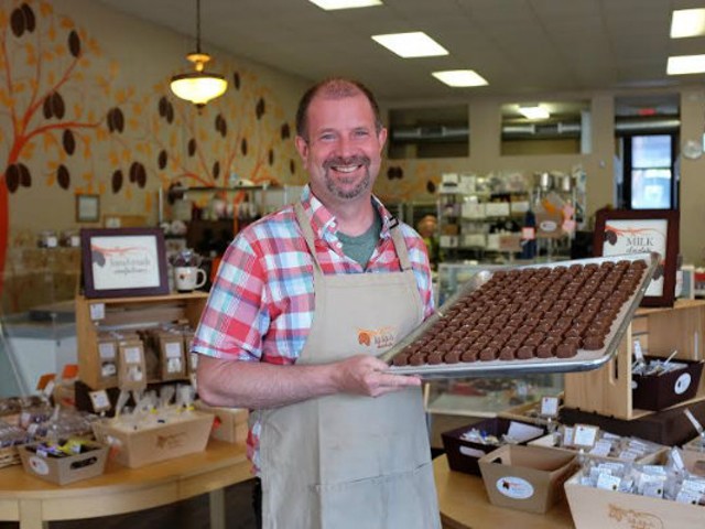 Kakao's founder and chief chocolatier Brian Pelletier.