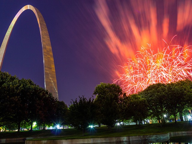 St. Louis placed sixth in a report of the best cities to celebrate the Fourth of July.