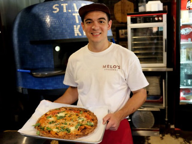 Joey Valenza is Melo's pizzaiola from the north.