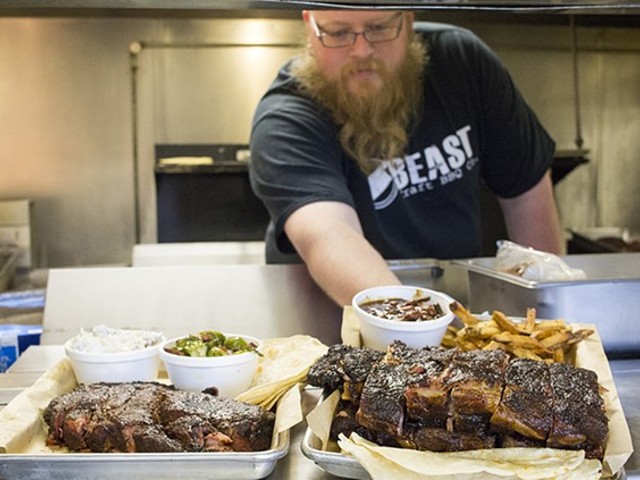 Beast Craft BBQ's David Sandusky is king of the pork steak.