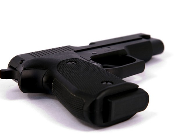 A St. Louis police officer says he needs his gun.