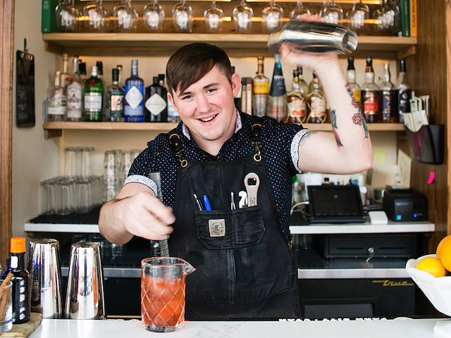 Brendan Sante has gone from nursing the sick to watching customers nurse his delicious drinks.