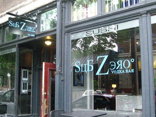 SubZero Vodka Bar is located in the heart of the Central West End.