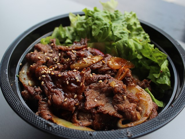 BoB.Q offers four types of bowls served with rice and vegetables, including the beef bulgogi bowl.