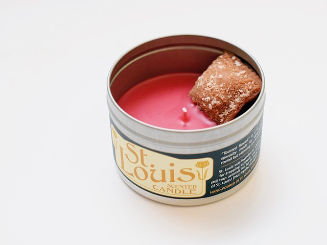 Here it is: The St. Louis-scented candle.