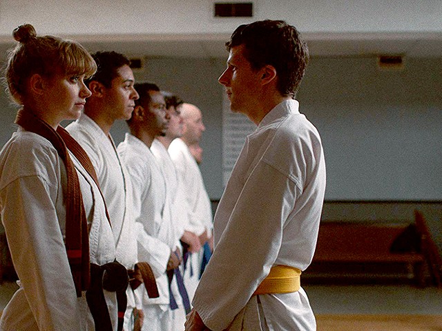 Imogen Poots and Jesse Eisenberg in The Art of Self Defense.