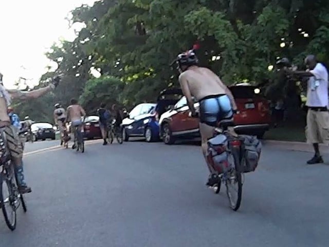 Two New (NSFW) Videos Show Paintball Guy Shooting Naked Cyclists