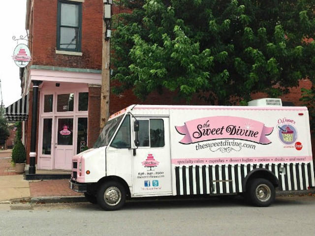 The Sweet Divine food truck, Georgie, is still making rounds in the city during the remodel.
