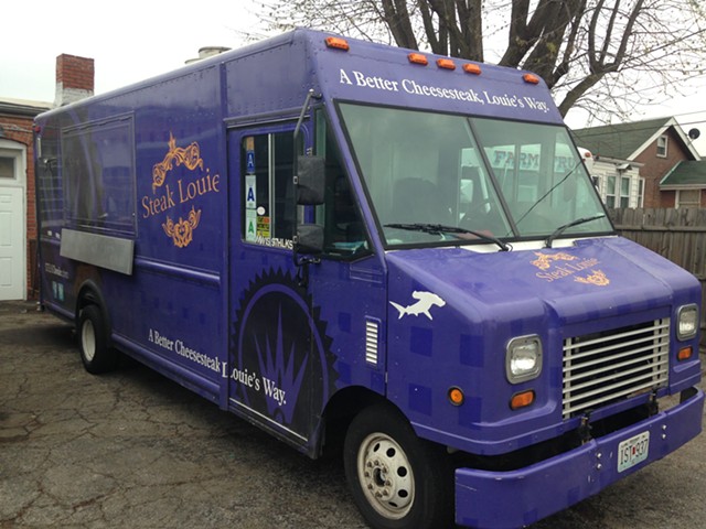 The owner of Steak Louie is trying to create a food truck court in Tower Grove South.