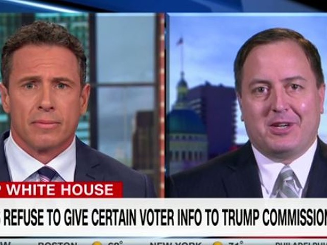 Missouri SOS Jay Ashcroft sparred with CNN's Chris Cuomo on Wednesday.