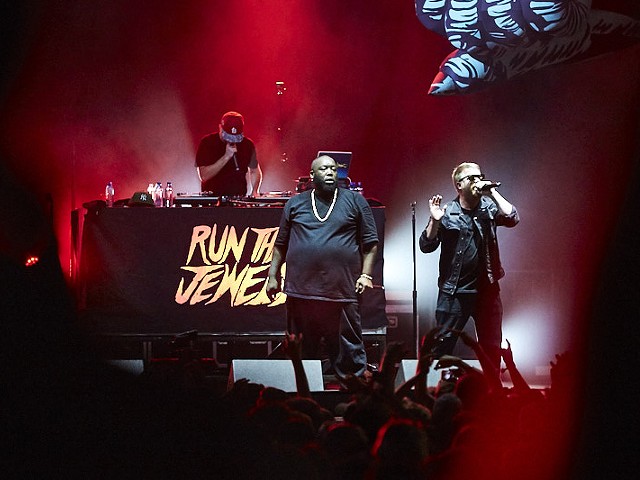 Run the Jewels performing at LouFest on Sunday night. See more photos in our full slideshow.