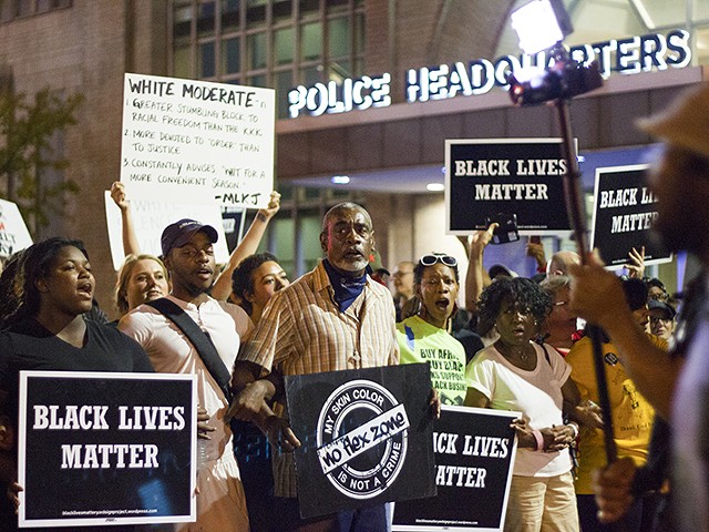 Protest at Police Headquarters Calls for Resignation of Chief O'Toole