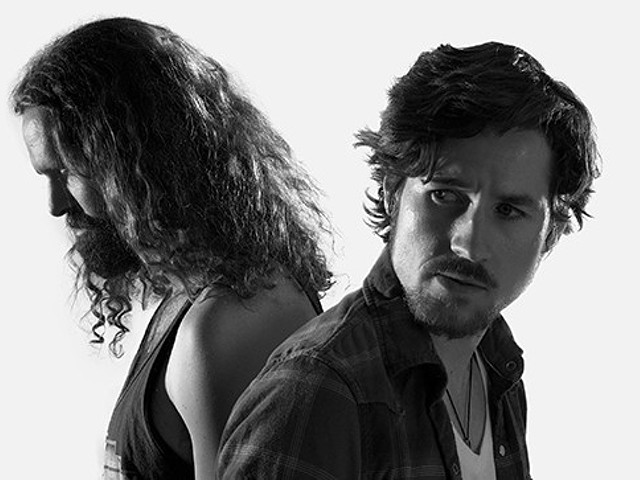 Eric Owen, left, and Kevin McKeown of Black Pistol Fire.