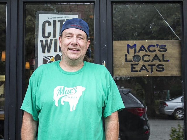 Chris "Mac" McKenzie of Mac's Local Eats and Mac's Local Buys.