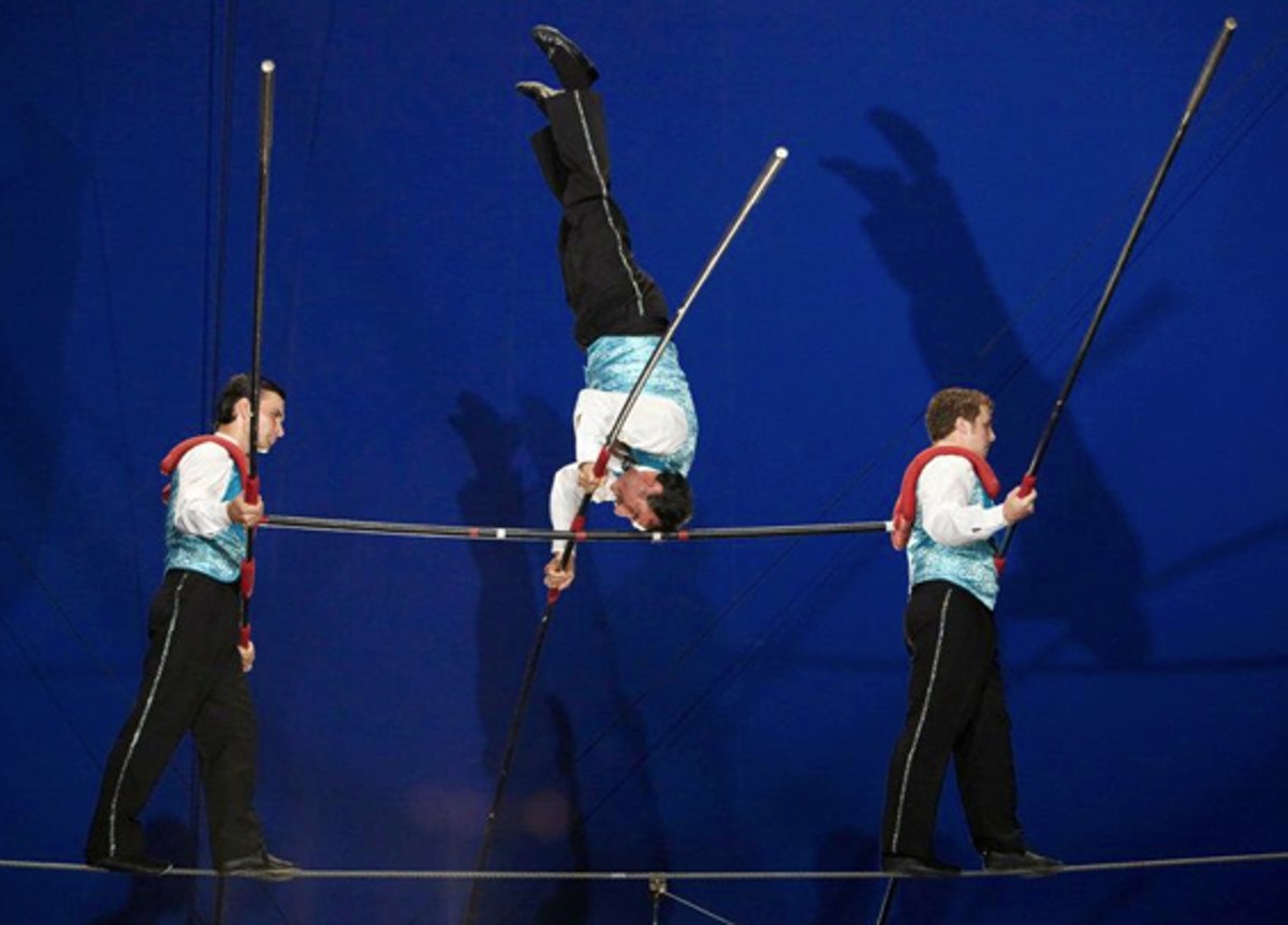 The Flying Wallendas at Circus Flora will make you flip your lid.