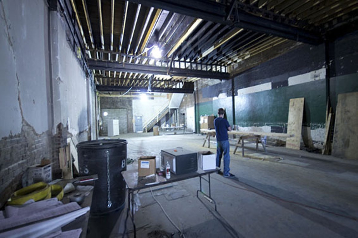 The future Larry J. Weir Center for Independent Media. Take a tour of the future home of KDHX.