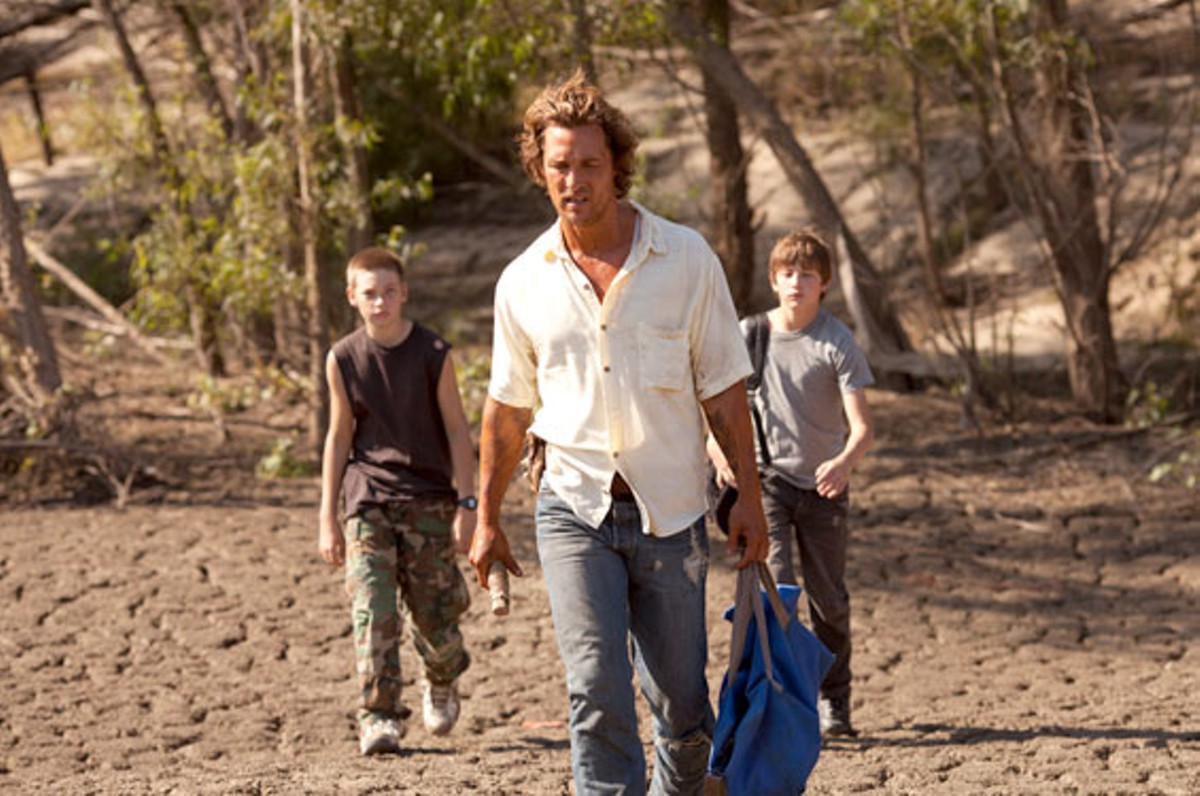Matthew McConaughey, Tye Sheridan and Jacob Lofland
