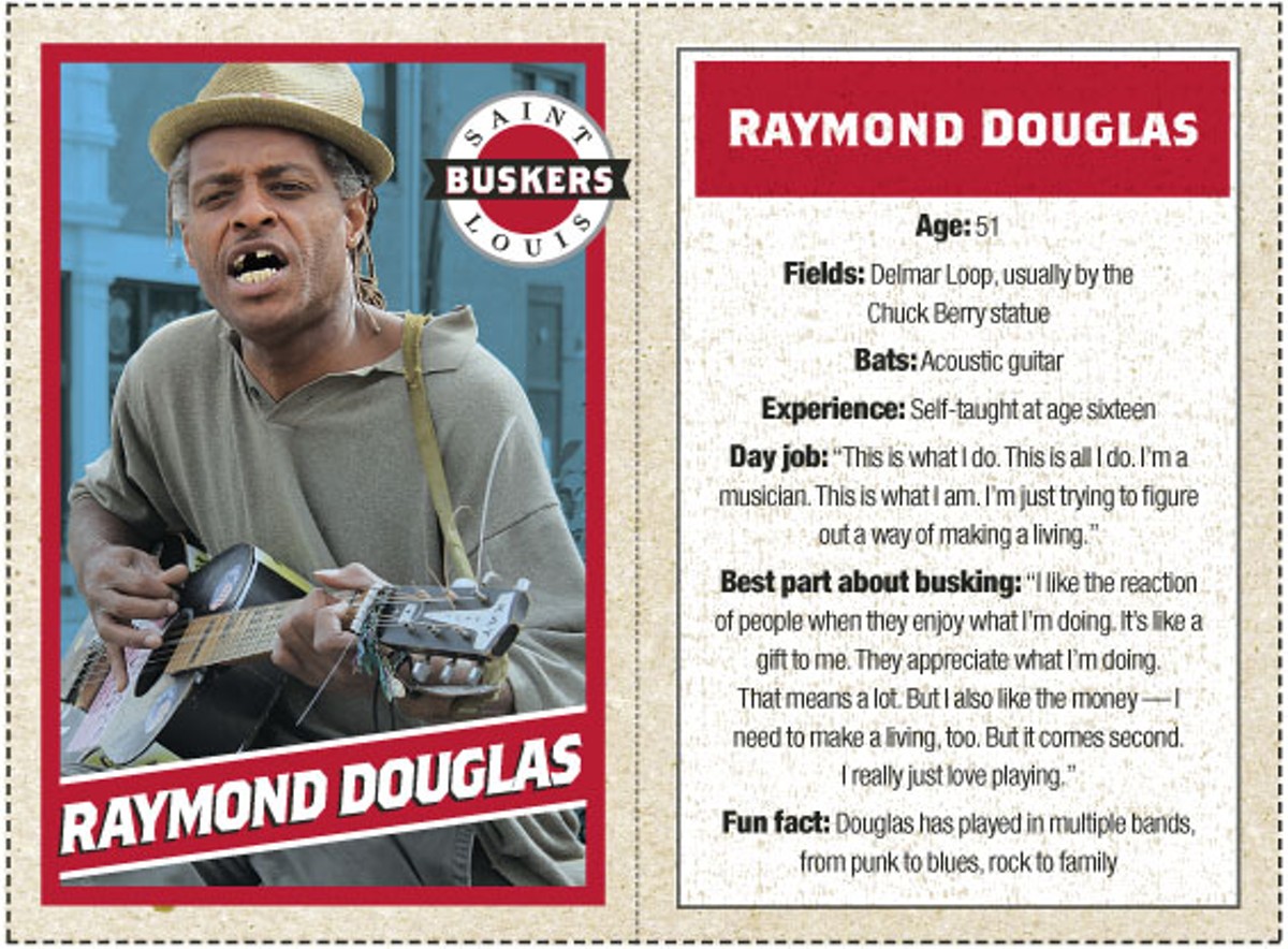 View all ten St. Louis Busker trading cards as a slideshow or Download a printable PDF.