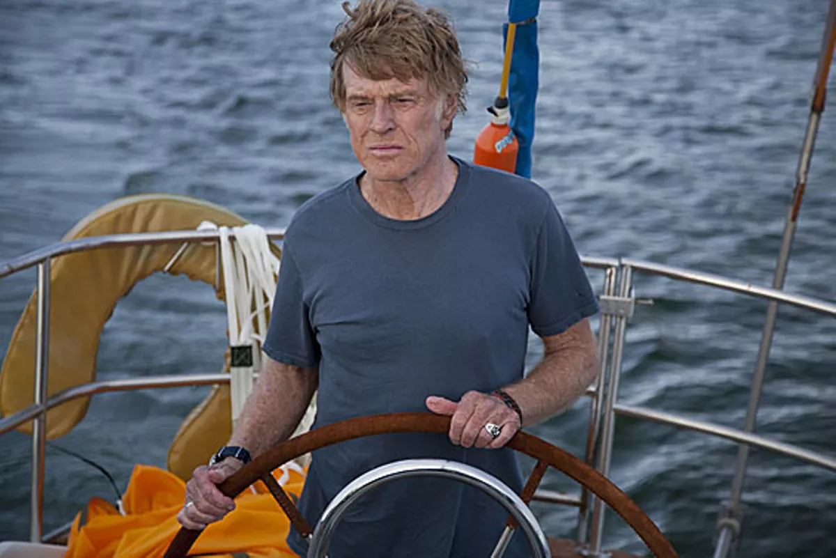 Robert Redford in All Is Lost.