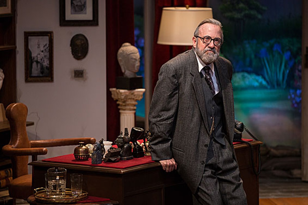 Barry Mulholland as Sigmund Freud in the Rep's Studio Theatre's Freud's Last Session.