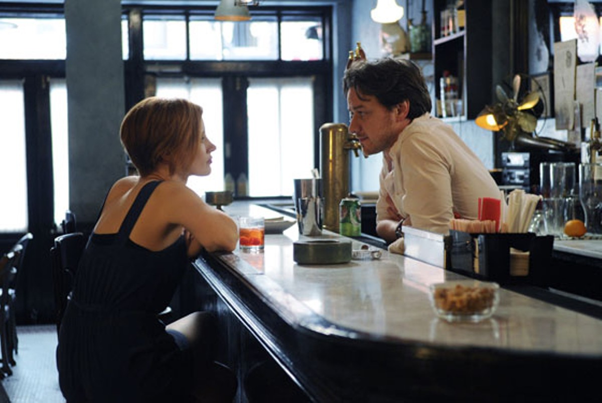 Jessica Chastain and James McAvoy star in The Disappearance OF Eleanor Rigby.