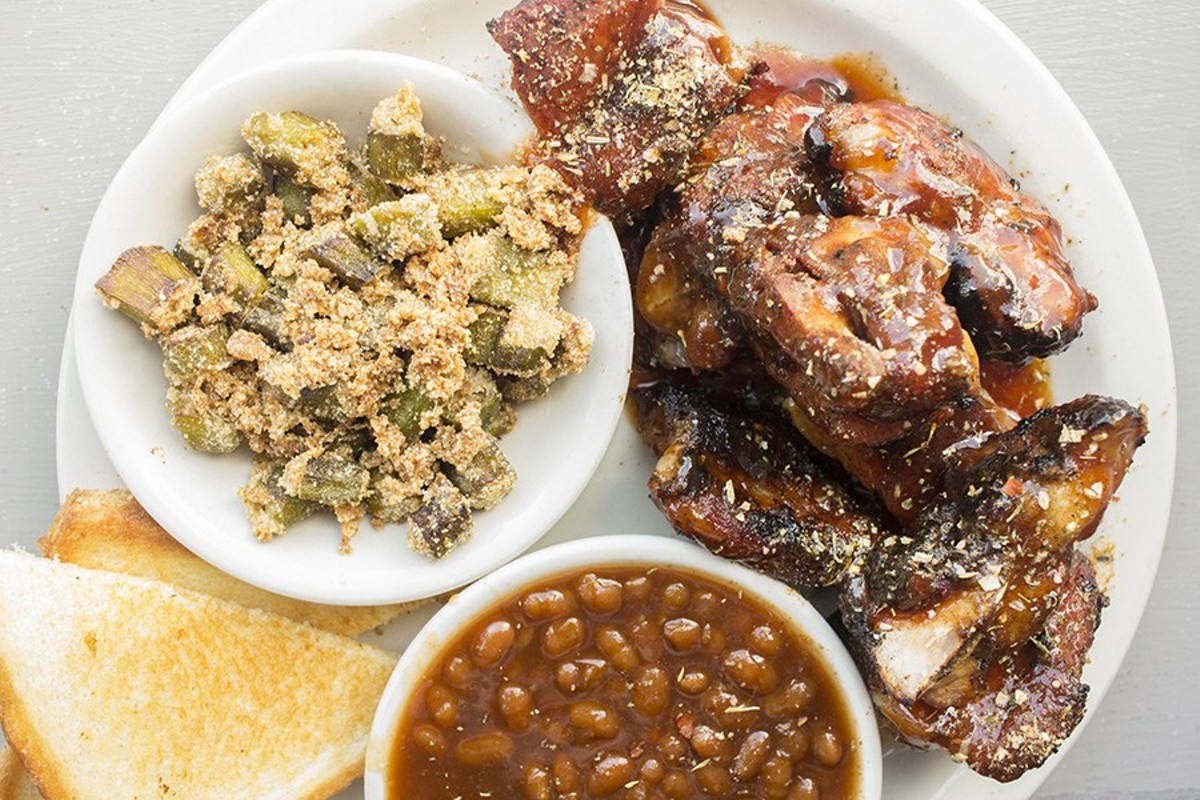 Five Aces is serving barbecue and some of Mama Josephine's classic dishes as well.