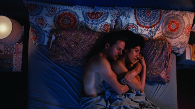 Michael Stahl-David and Stephanie Beatriz in The Light of the Moon.