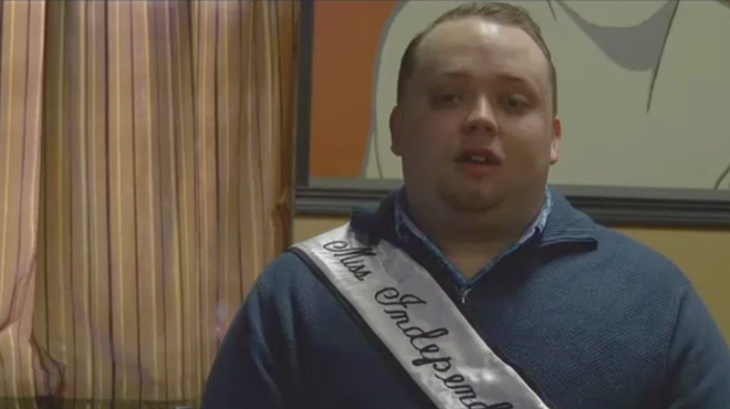 In his role as Miss Independence Place, Danny Vaughn organized a benefit — but initially had trouble finding a beneficiary.