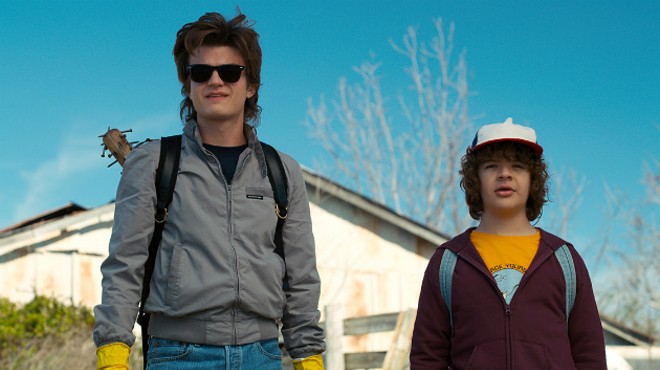 That shirt worn by 'Stranger Things' character Dustin (right) was designed by a Missouri orthodontist.