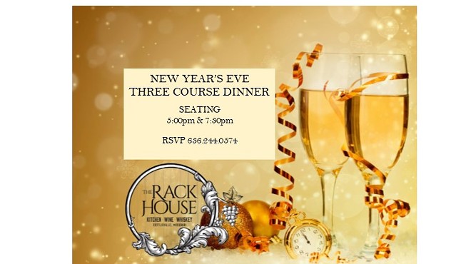 New Year's Eve Three Course Dinner