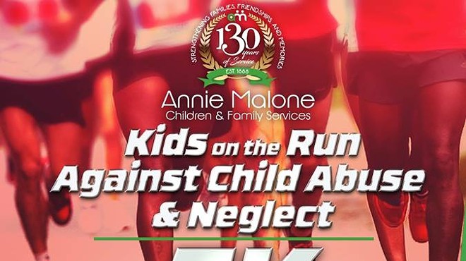 Annie Malone 5K Run/Walk Kids on the Run Against Child Abuse and Neglect
