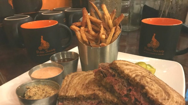 Polite Society is one of only two places in the state where you can eat the Impossible Burger.