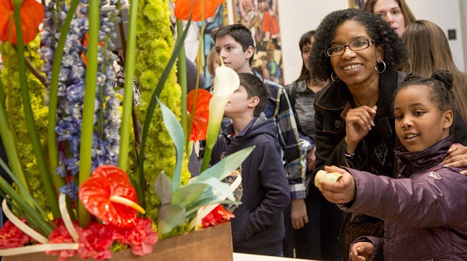 A museum filled with flowers and art sounds just right this weekend.