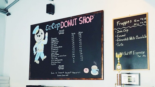 The owner of Ex Cop Donut Shop is having some legal trouble.