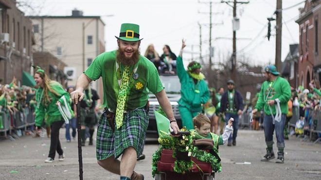The 2016 parade brought a sea of green to Dogtown.