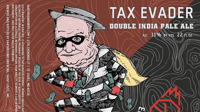 Earthbound Beer's 'Tax Evader' Satirizes St. Louis' Robber Barons