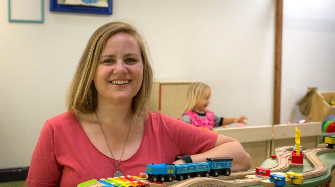 Megan King-Popp is creating a sanctuary for kids and adults alike at Urban Fort.