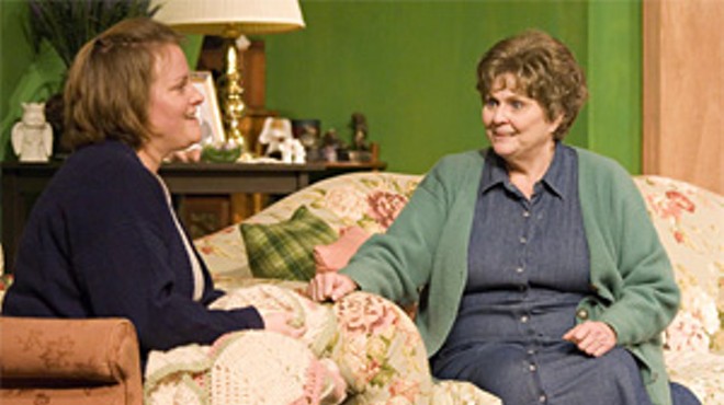 Kim Furlow and Donna Weinsting in Stray Dog's 'night Mother.