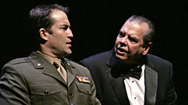The Rep's Jeremy Holm as Jack Brennan and Keith Jochim as Richard Nixon.