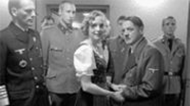 Humanizing Hitler? Bruno Ganz (right, with Juliane 
    Khler as Eva Braun) portrays Der F&uuml;hrer in this morally murky film.