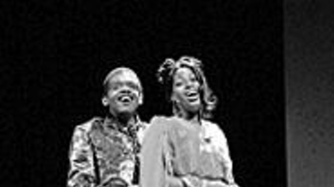 Drummond Crenshaw and Coco Soul in Tell Me 
    Somethin' Good, through December 19 at the Grandel Theatre.