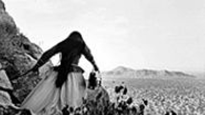 Graciela Iturbide's Mujer Angel from El Ojo 
    Fino/The Exquisite Eye: 9 Mexican Women 
    Photographers.