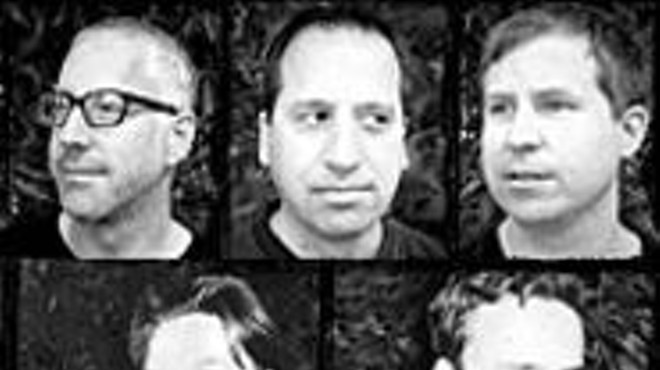 Our Waterloo: (clockwise from top left) Marc Chechik, 
    John Baldus, Dave Melson, Mark Ray, Chris Grabau.