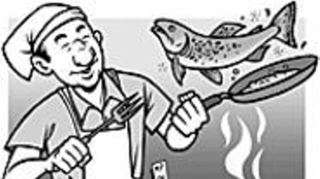 Catch 'em and eat 'em at the Tilles Park Trout Fishing and Breakfast Kick-Off