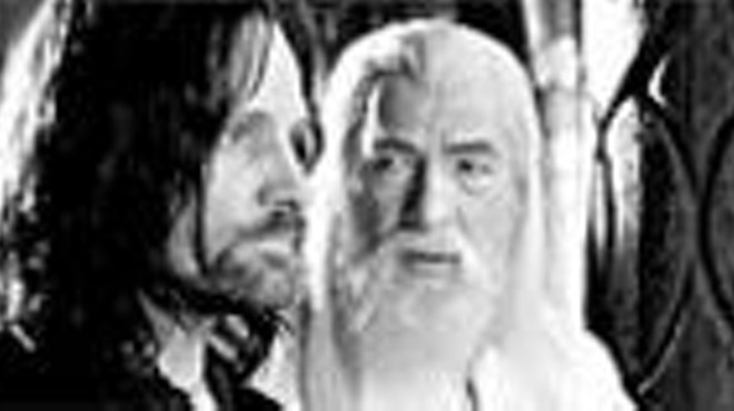 Triumphant Return: Viggo Mortensen (left) and Ian McKellan complete Tolkien's trilogy