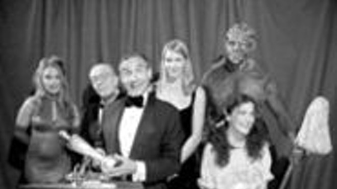 Because Hollywood wont give Lloyd Kaufman an Oscar, or any other kind of respect, he had to give himself one.