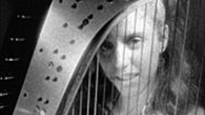 Zeena Parkins' harp music contains divine beauty and unbearable tension.